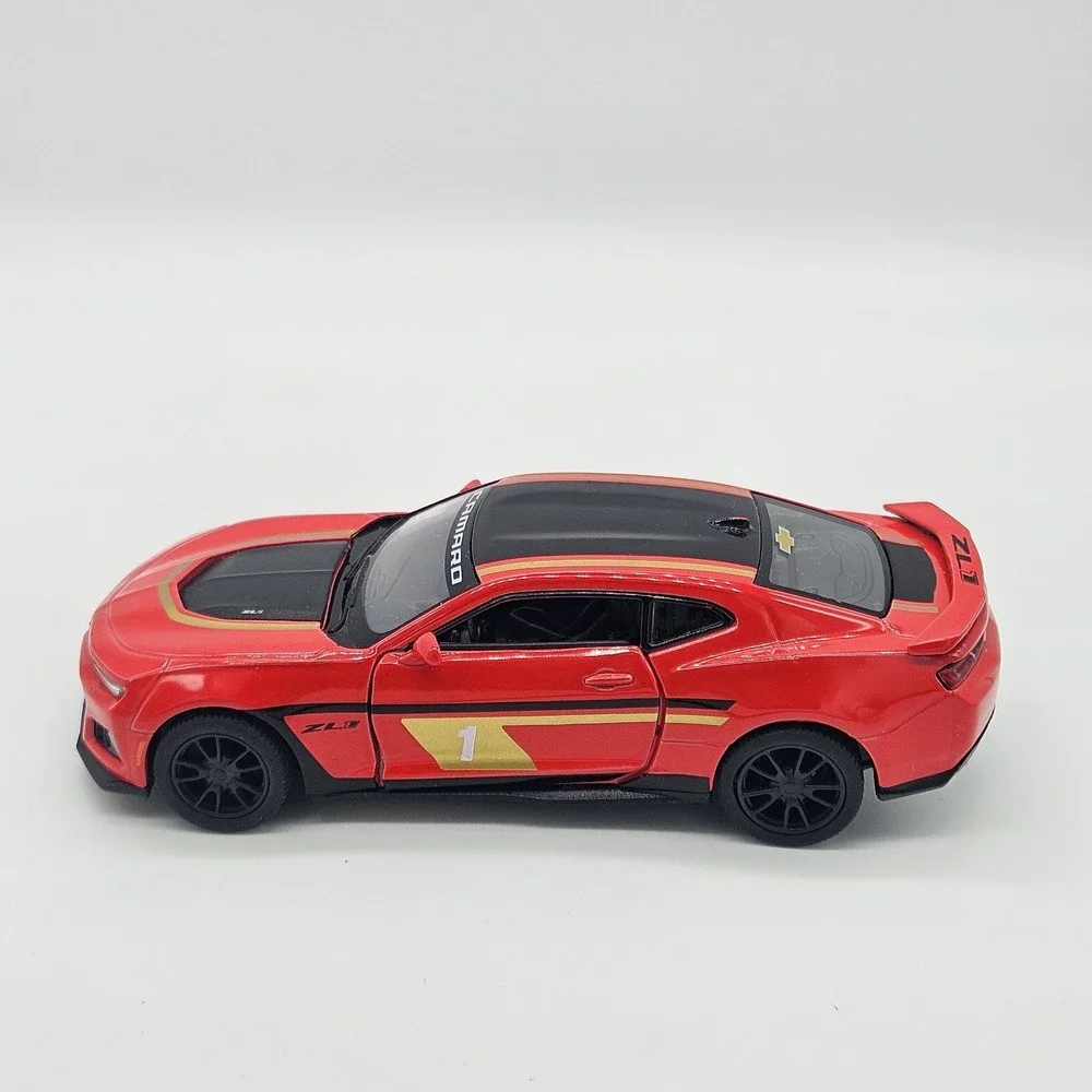 Kinsmart 2017 Chevrolet Camaro ZL1 Diecast Toy Car Red 1:38 Scale Pull Back